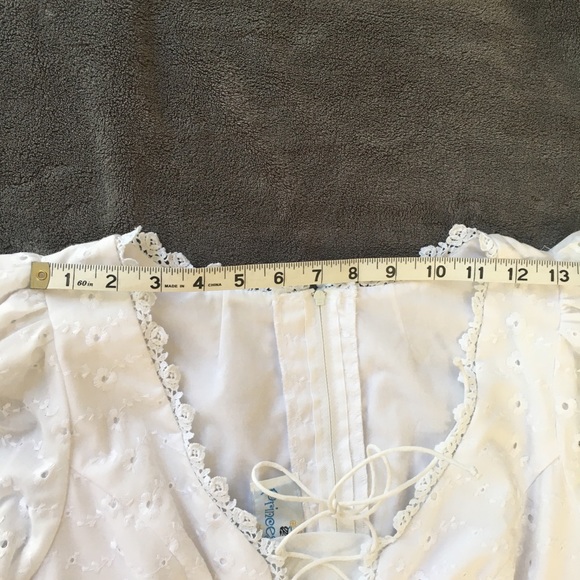 Princess Kaiulani Vintage Prairie Dress 1970s 70s - Picture 15 of 16